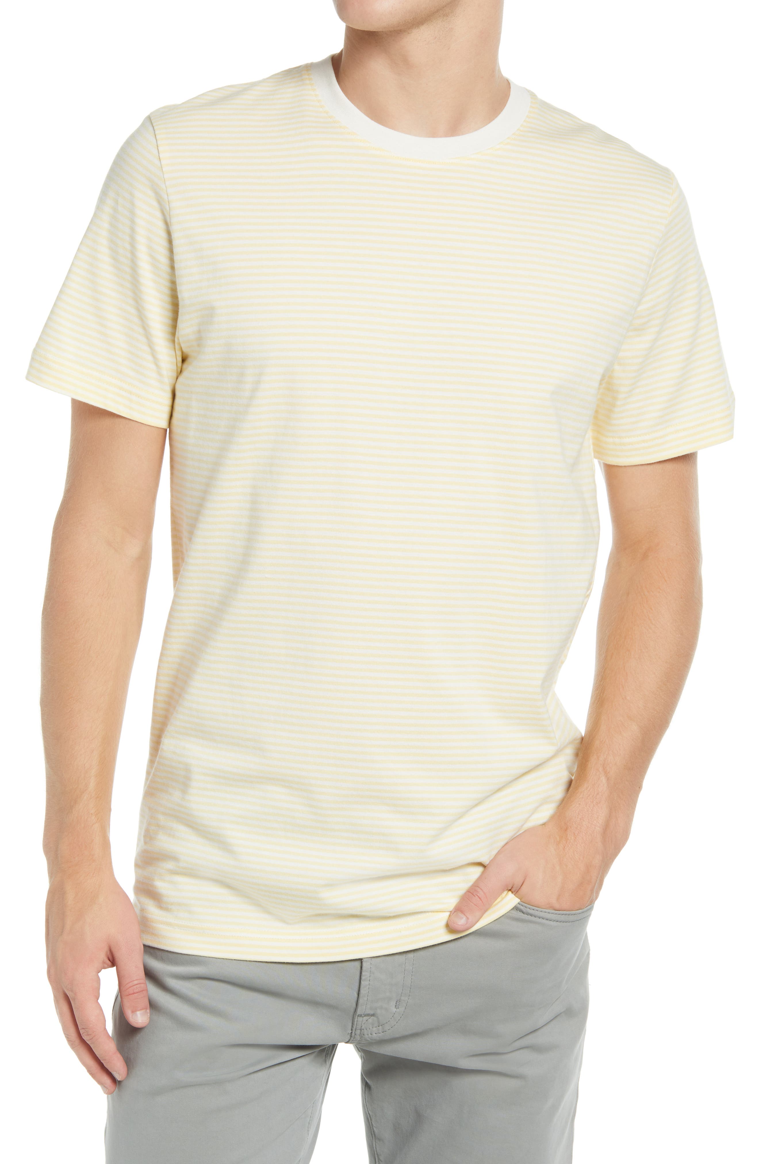 T shirt homme beige hot sale