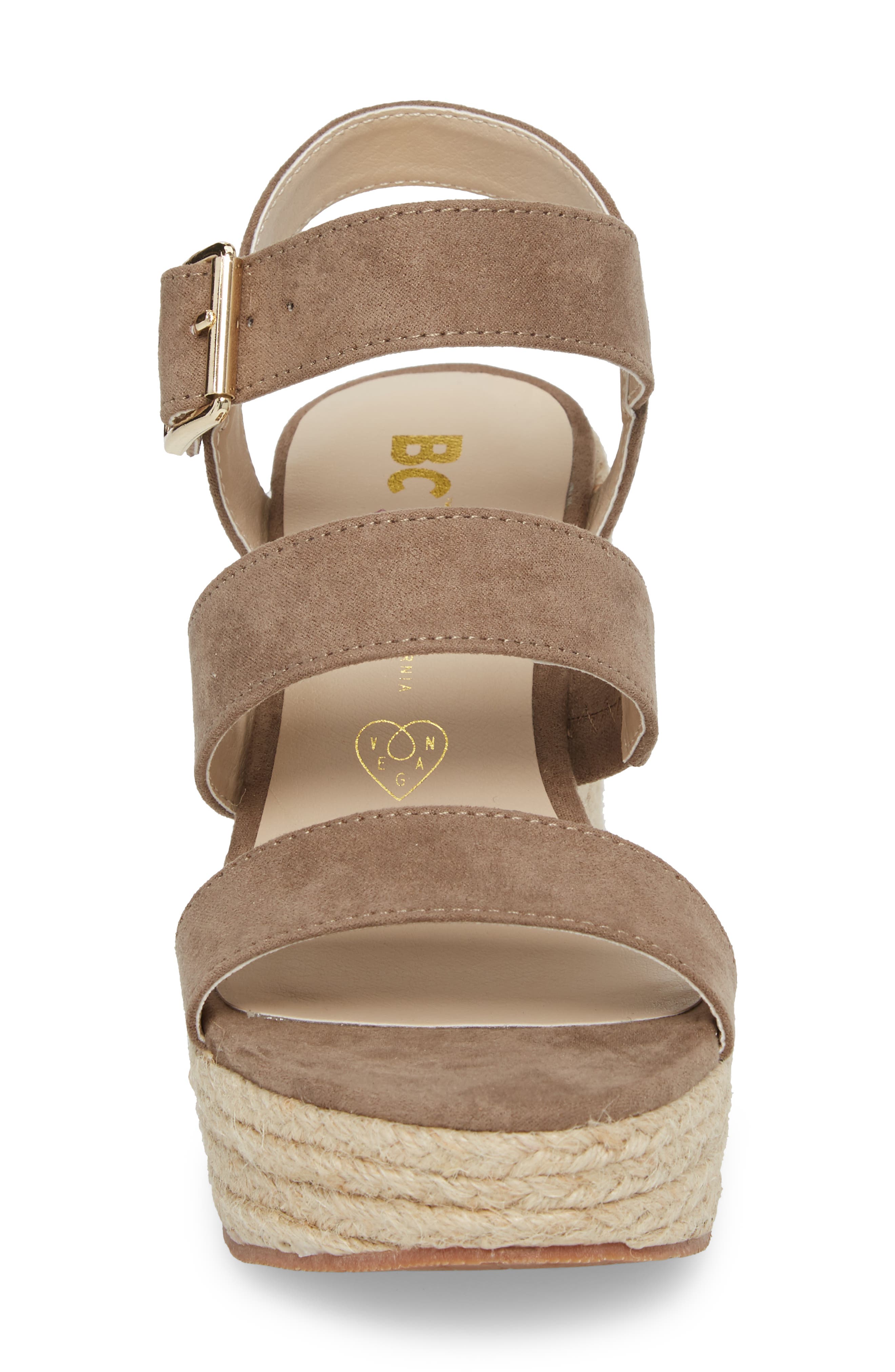 Bc footwear snack on sale bar espadrille wedge sandal