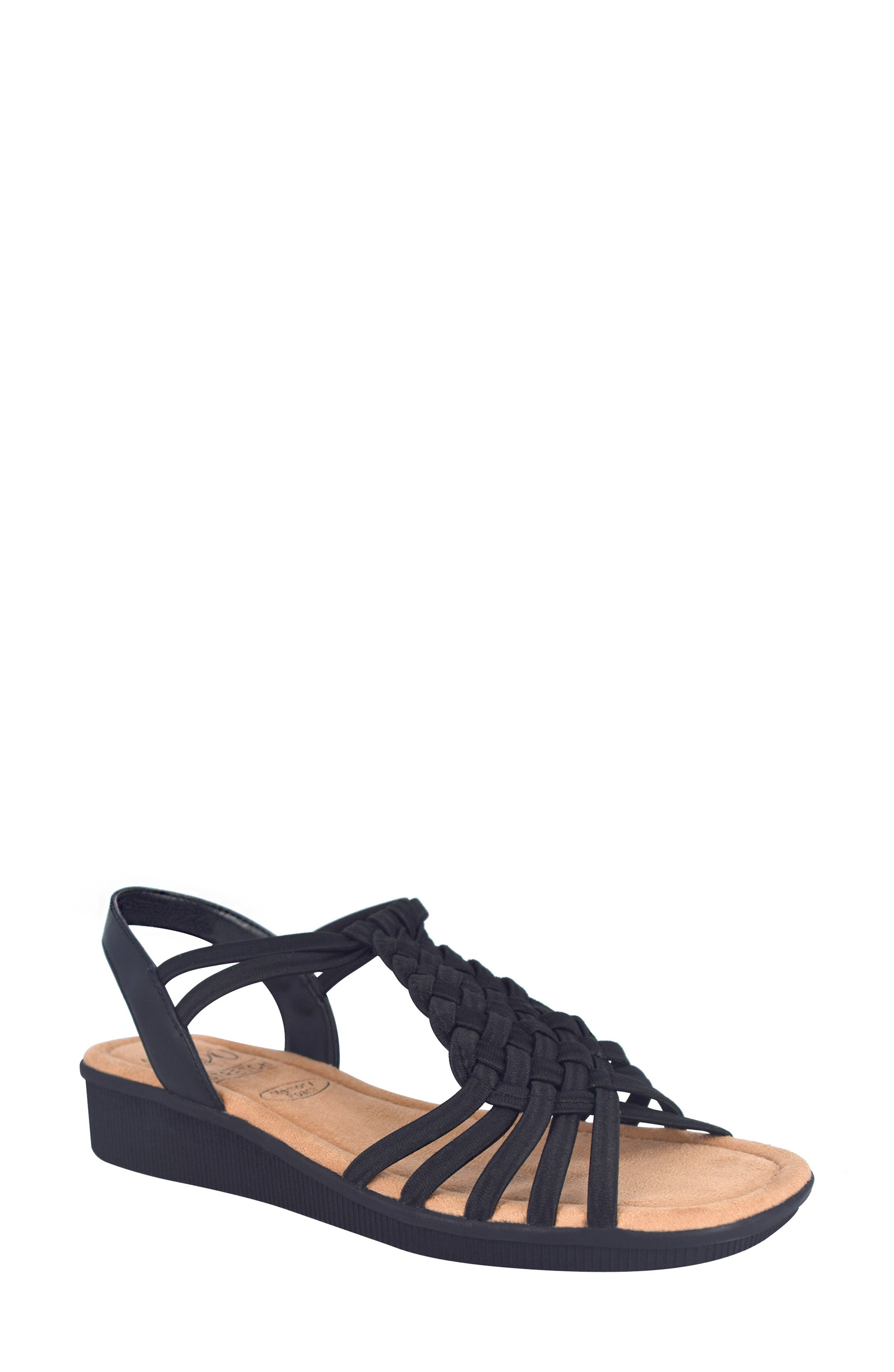 IMPO Womens Racine Stretch Wedge Shoes
