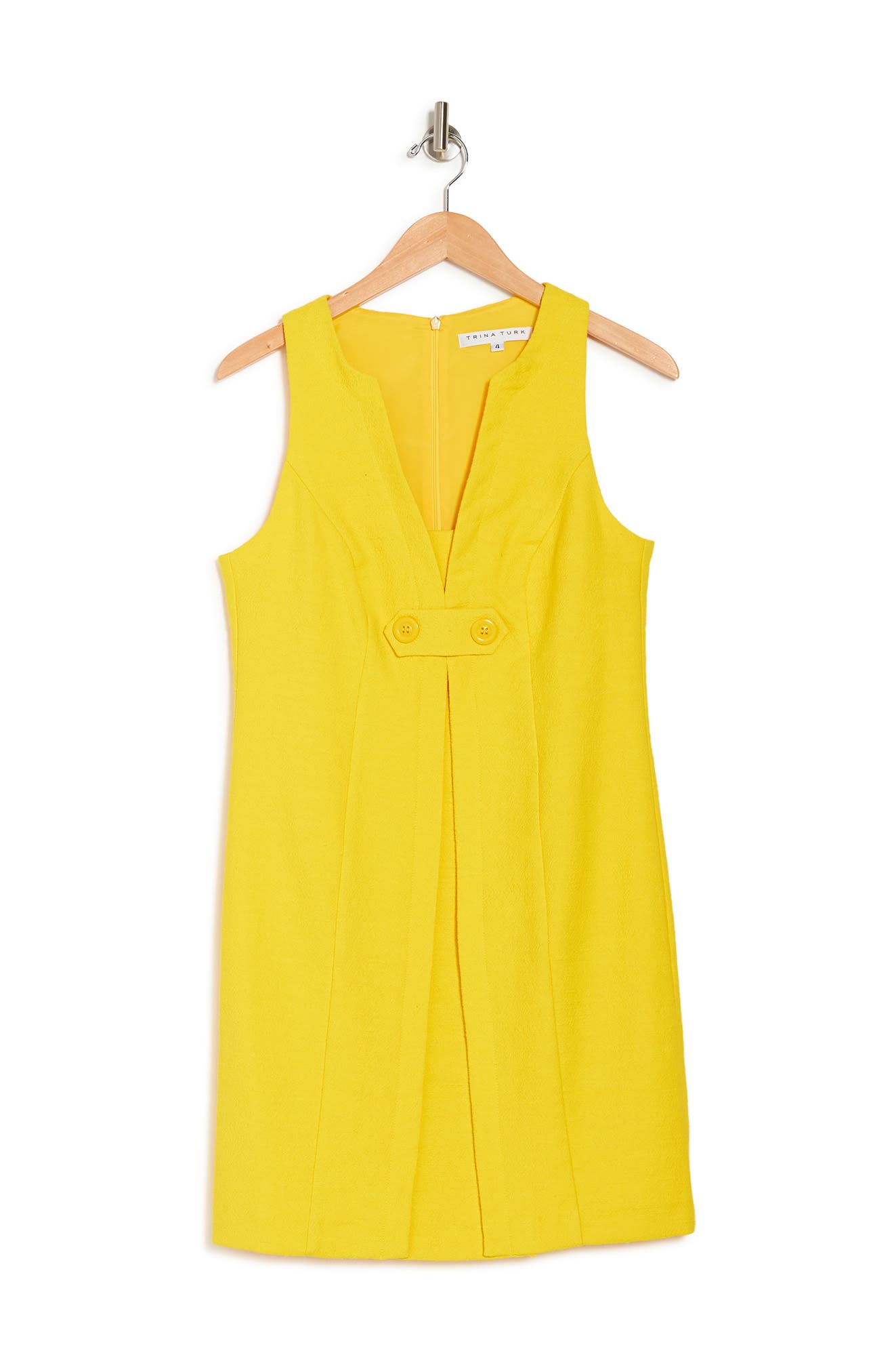 trina turk lemon dress