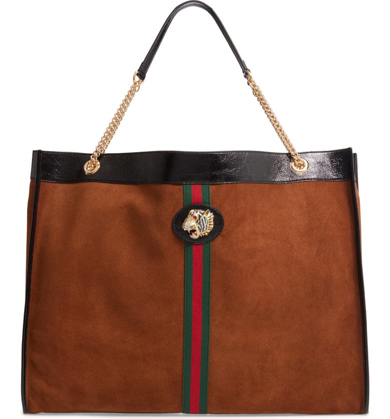 Gucci MaxiSuede Tote | Nordstrom