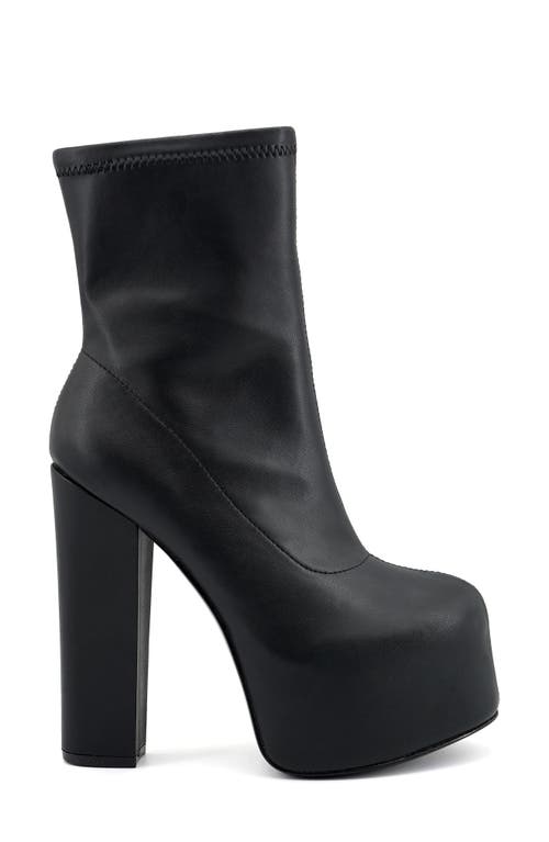 Ziginy Nerea Platform Bootie In Black