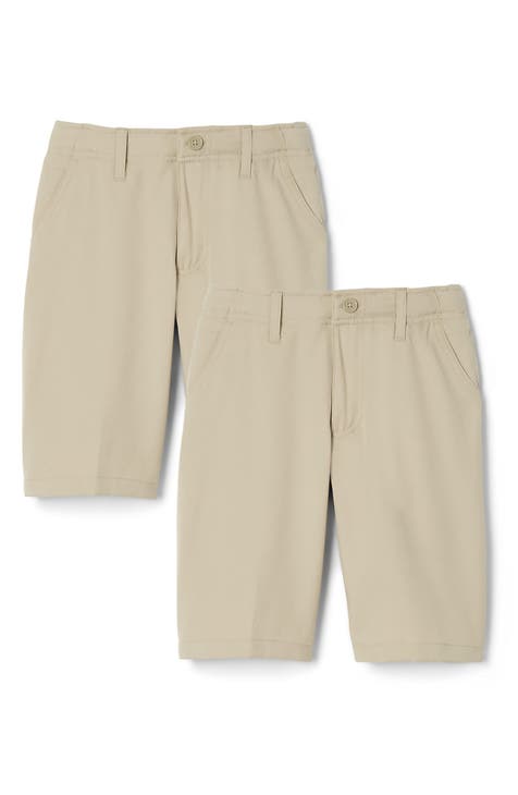 Kids' 2-Pack Flat Front Shorts (Big Kid)