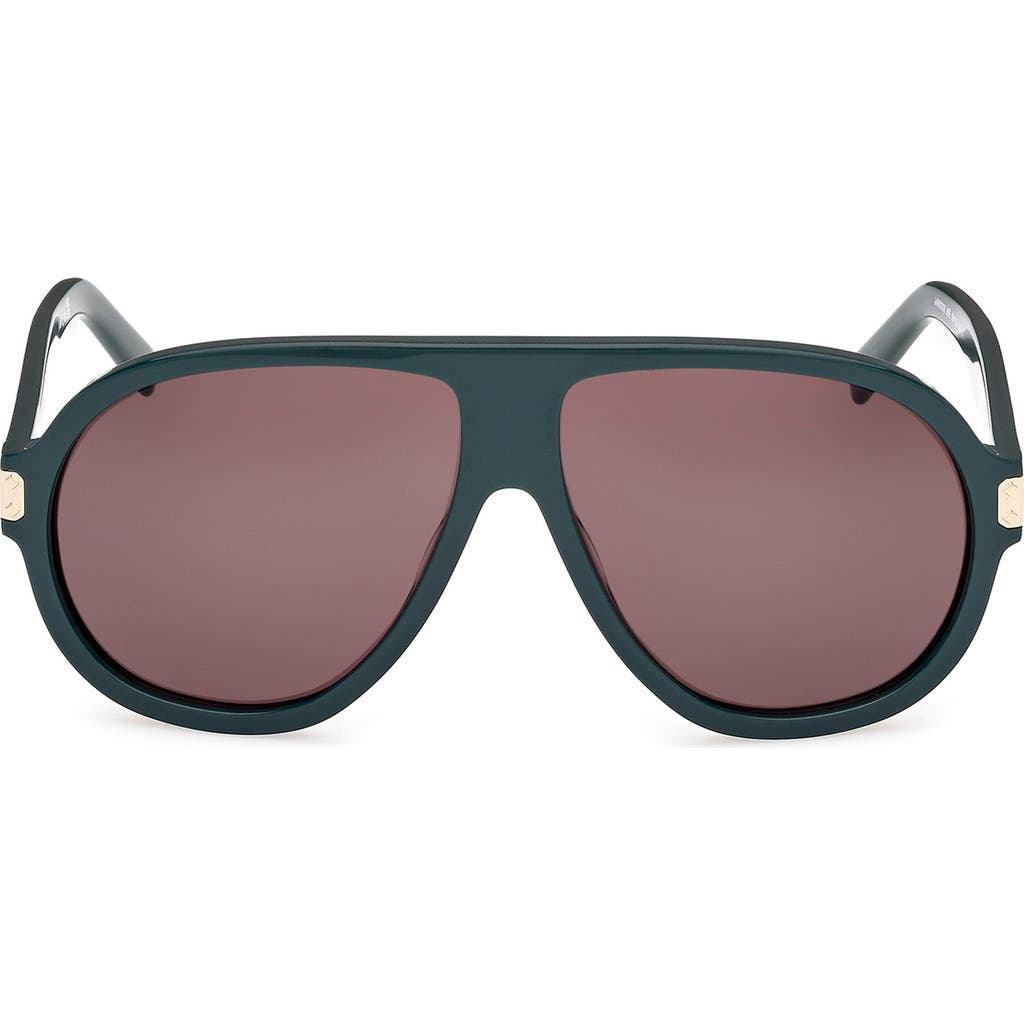 Mcm 59mm Pilot Sunglasses In Green