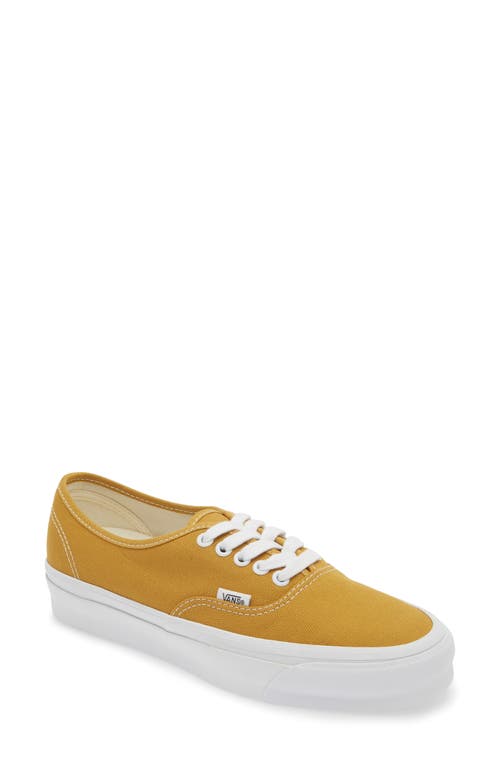 Shop Vans Authentic Lx Reissue 44 Sneaker In Harvest Gold