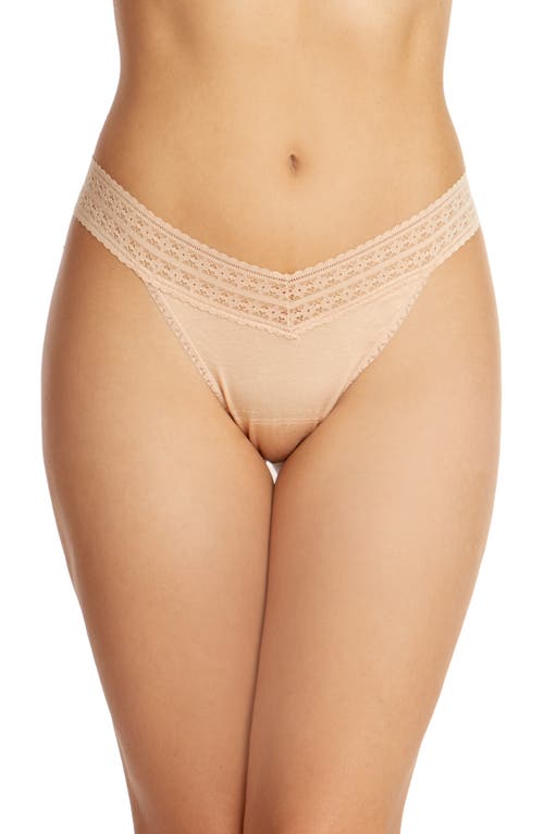 Hanky Panky Dream Original Rise Thong in Chai at Nordstrom