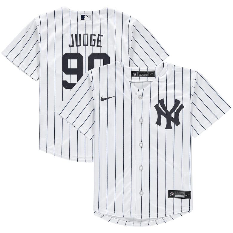 Infant New York Yankees Aaron Judge Nike White Home Replica Player Jersey