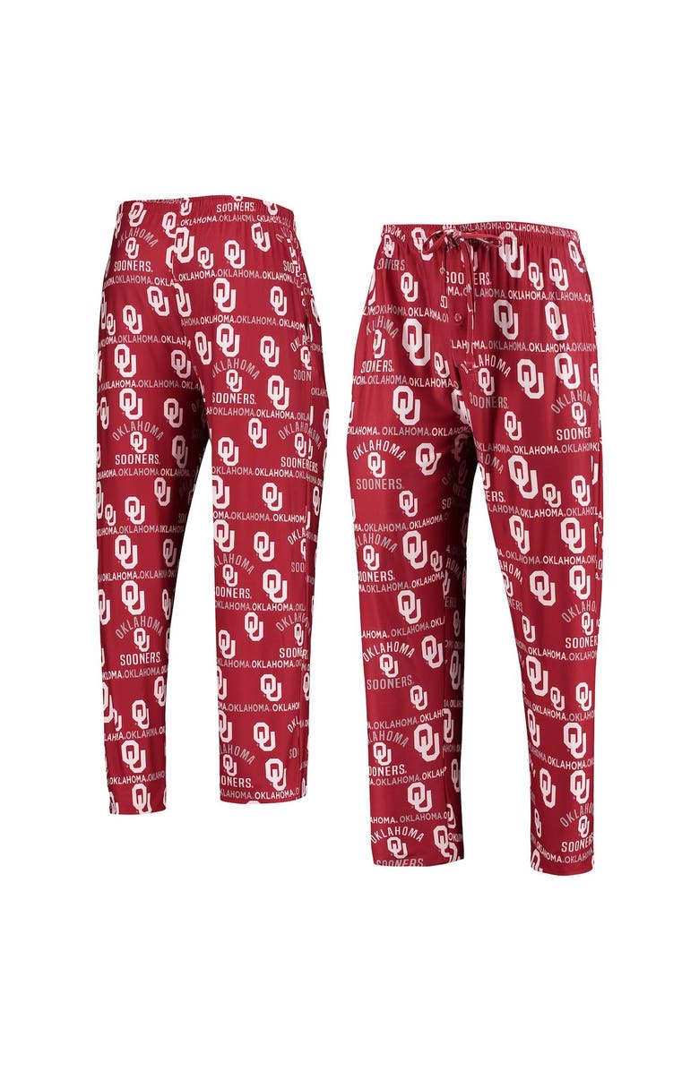 CONCEPTS SPORT Men's Concepts Sport Crimson Oklahoma Sooners Flagship  Allover Print Sleep Pants | Nordstrom