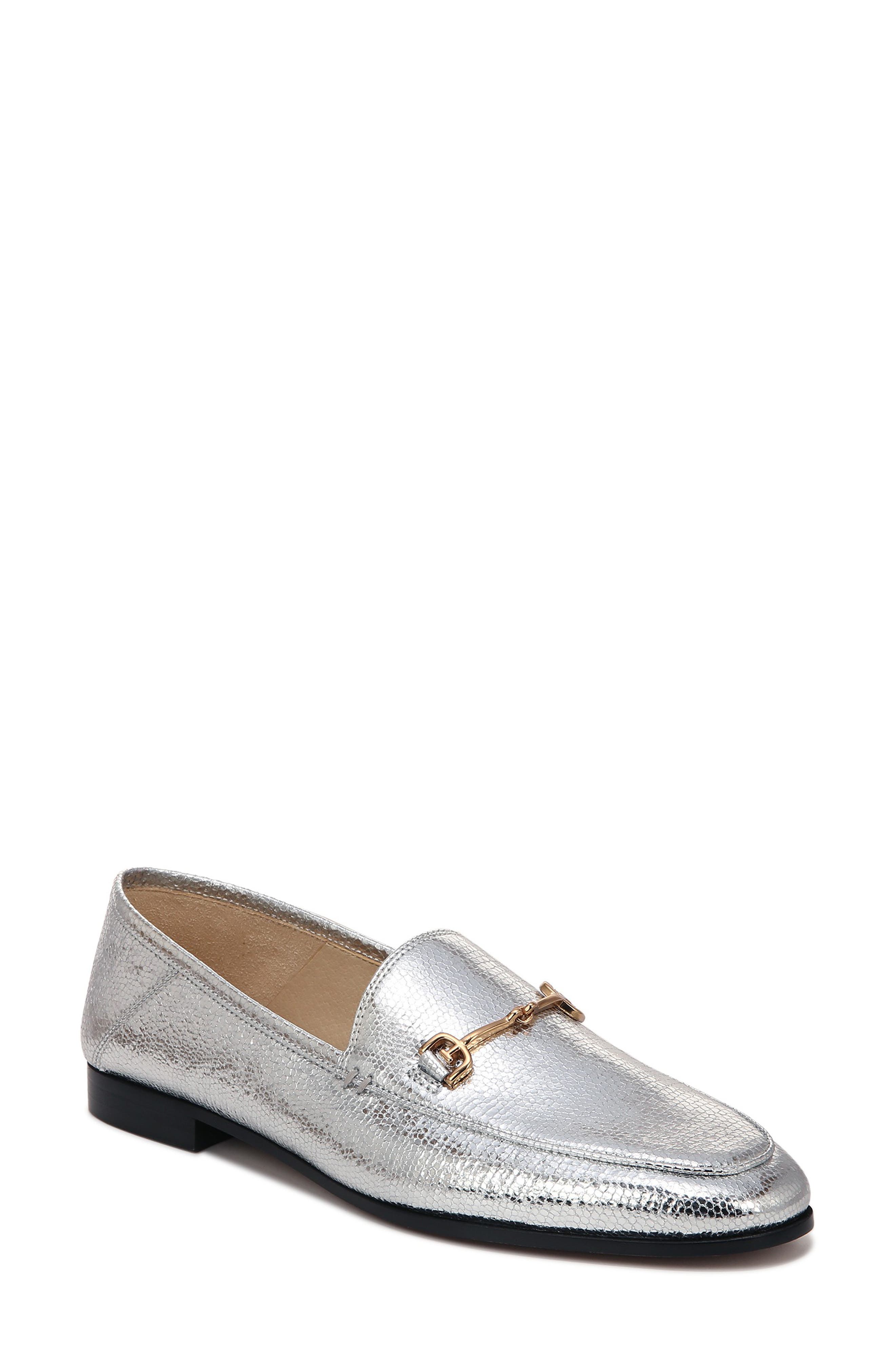 Women's Metallic Flat Loafers u0026 Slip-Ons | Nordstrom