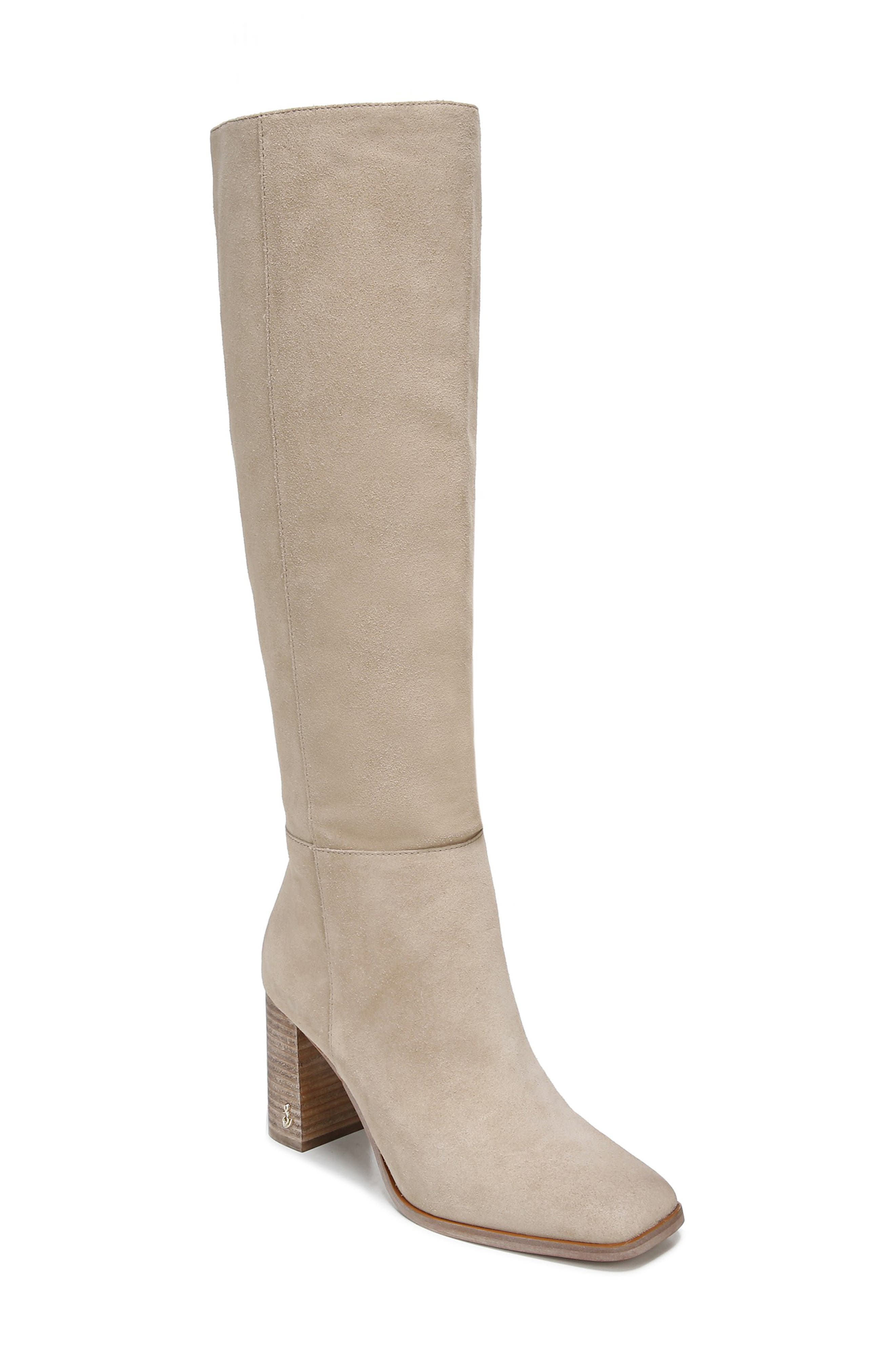 stretch booties low heel