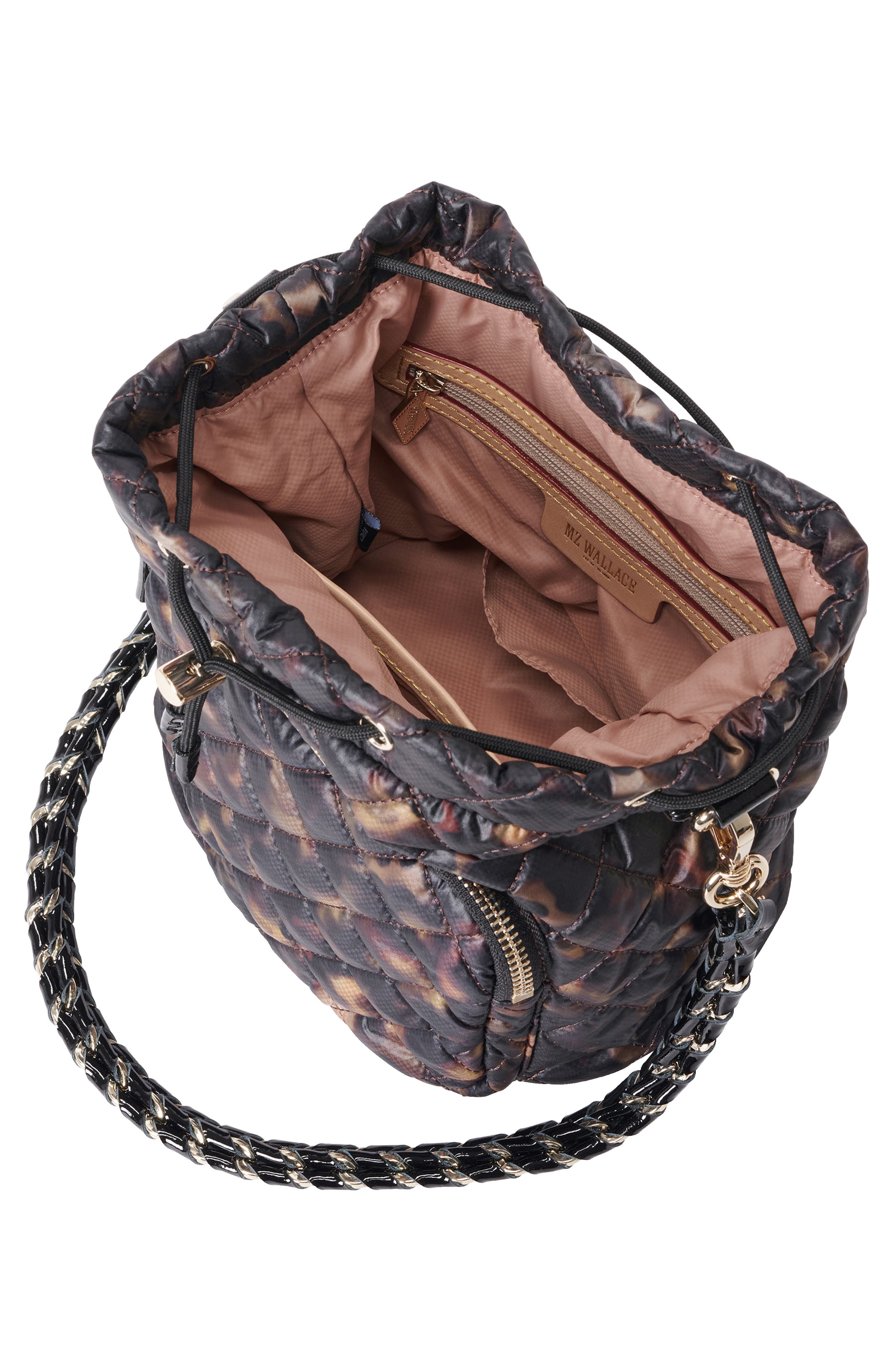MZ Wallace Crosby Quilted Nylon Bucket Bag Nordstrom