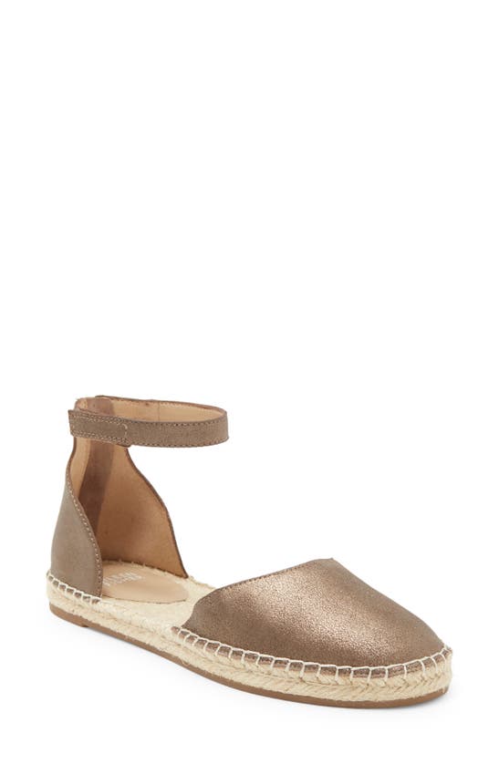Eileen Fisher Lala Espadrille Flat In Gold