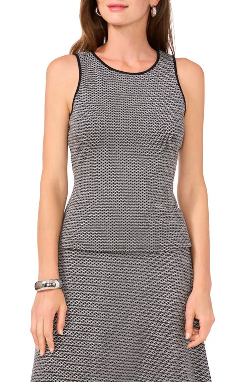 Shop Vince Camuto Knit Tank Top In Rich Black