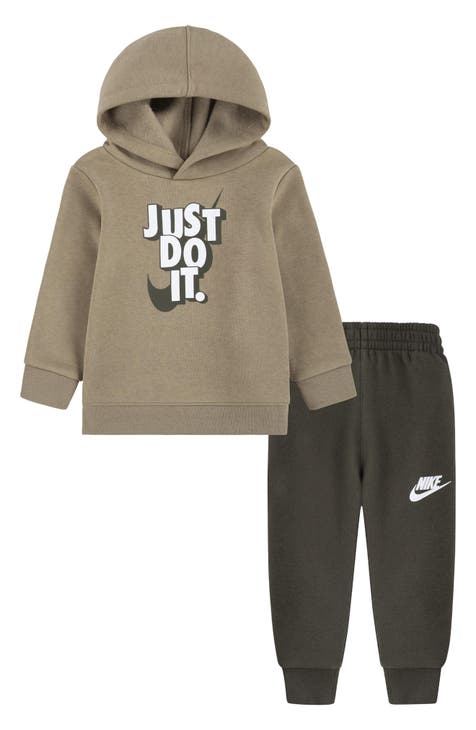 Nike Little Boys Club Hoodie and Joggers Set, 2 Piece - Macy's
