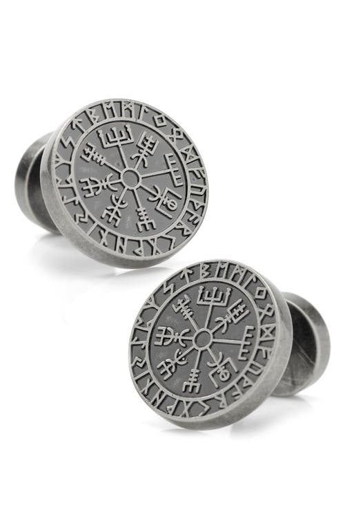 Cufflinks, Inc. Viking Compass Cuff Links in Silver at Nordstrom