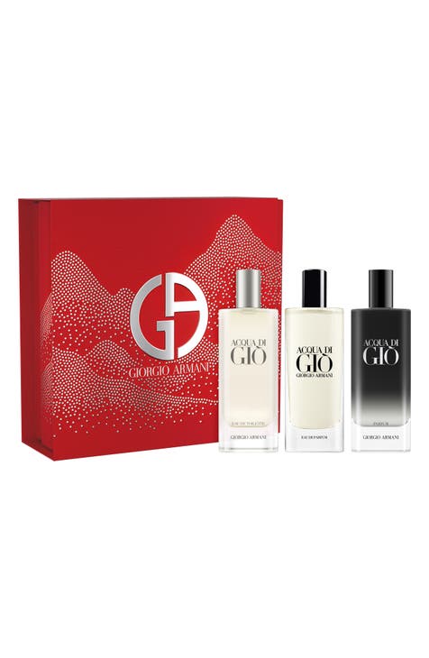 Armani Fragrance shops Collection 4 Sets of Perfume Travel Spray & Body Lotion