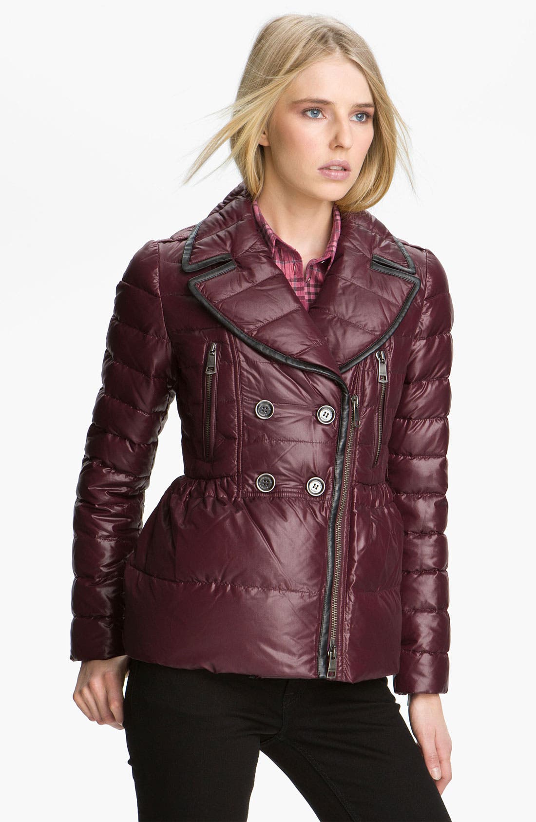 Burberry Brit Quilted Down Puffer Jacket | Nordstrom