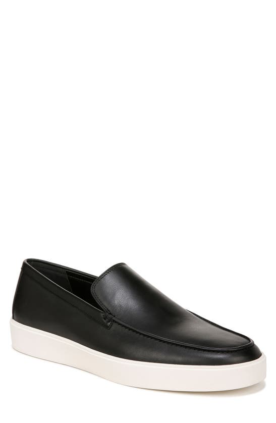 Shop Vince Taro Loafer In Black