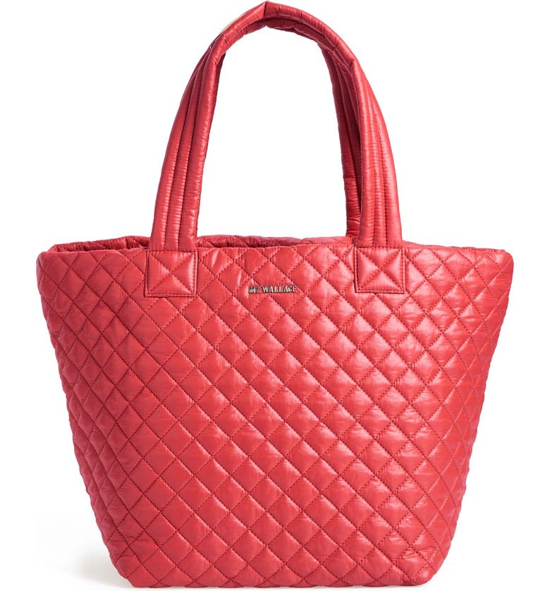 MZ WALLACE Medium Metro Tote, Main, color, POPPY