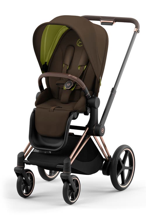 CYBEX e-PRIAM 2 Electronic Smart Stroller in Khaki Green at Nordstrom