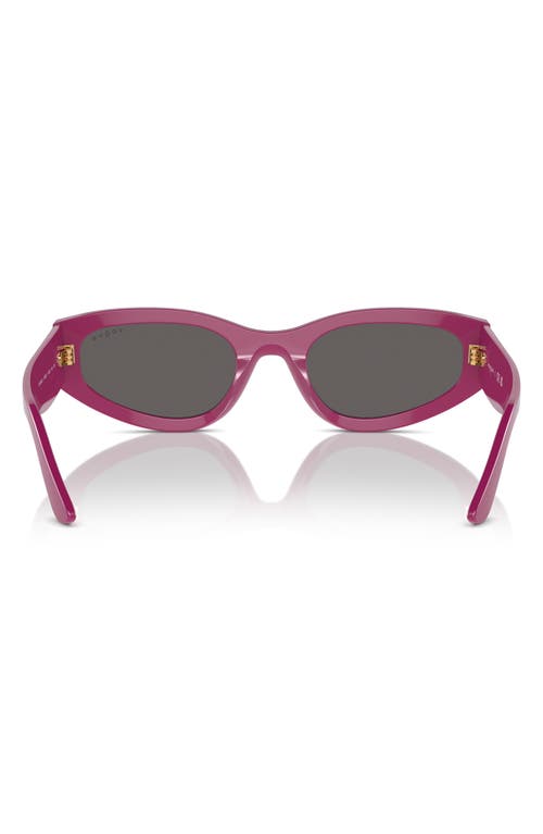 Shop Vogue 54mm Cat Eye Sunglasses In Fuchsia