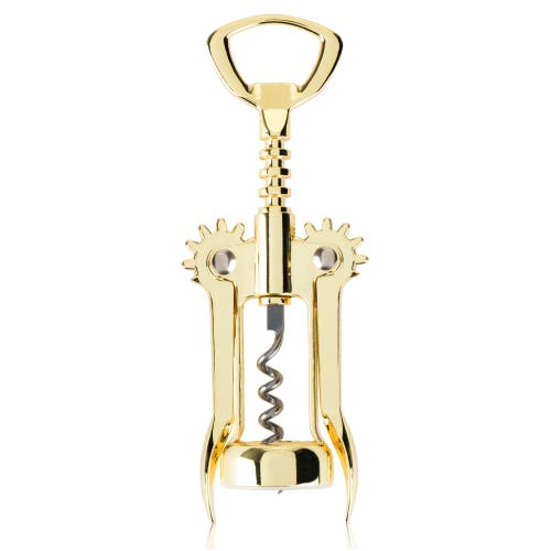 Viski Belmont Winged Corkscrew In Gold