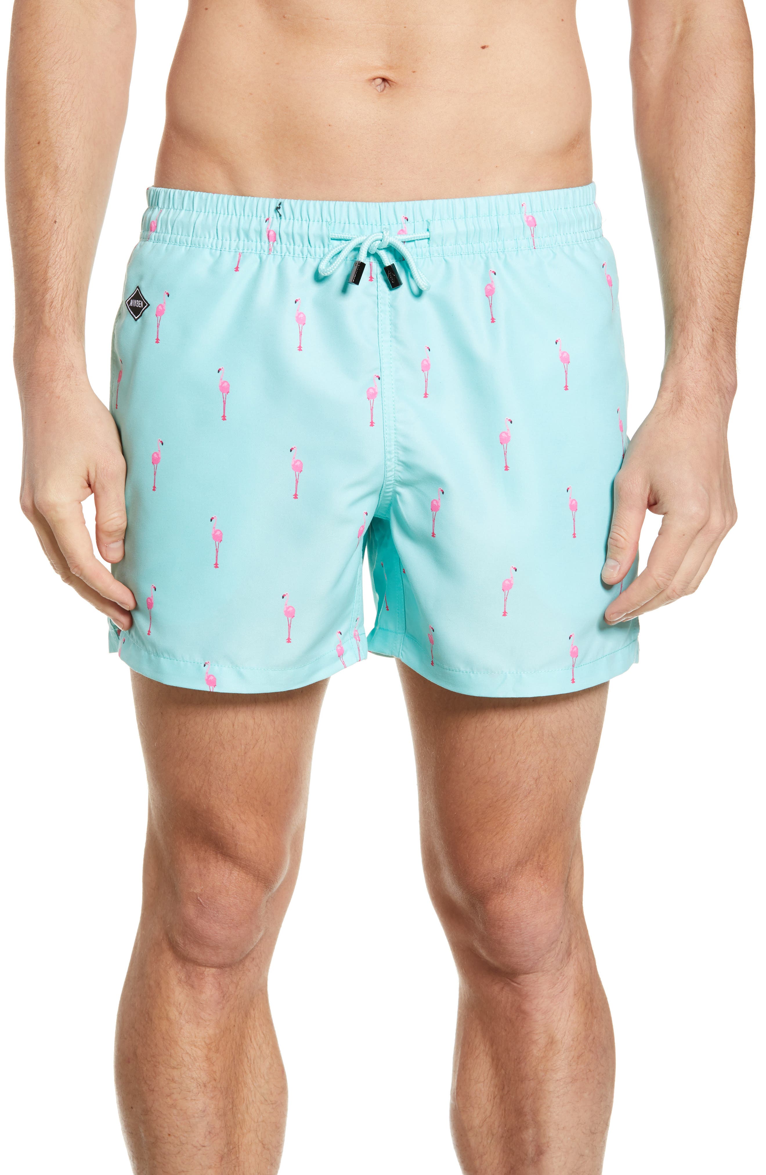 Nikben Flamingo Vice Swim Trunks, Blue
