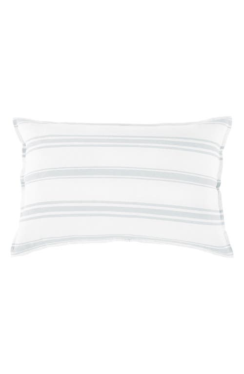 Pom Pom At Home Jackson Sham In White/ocean