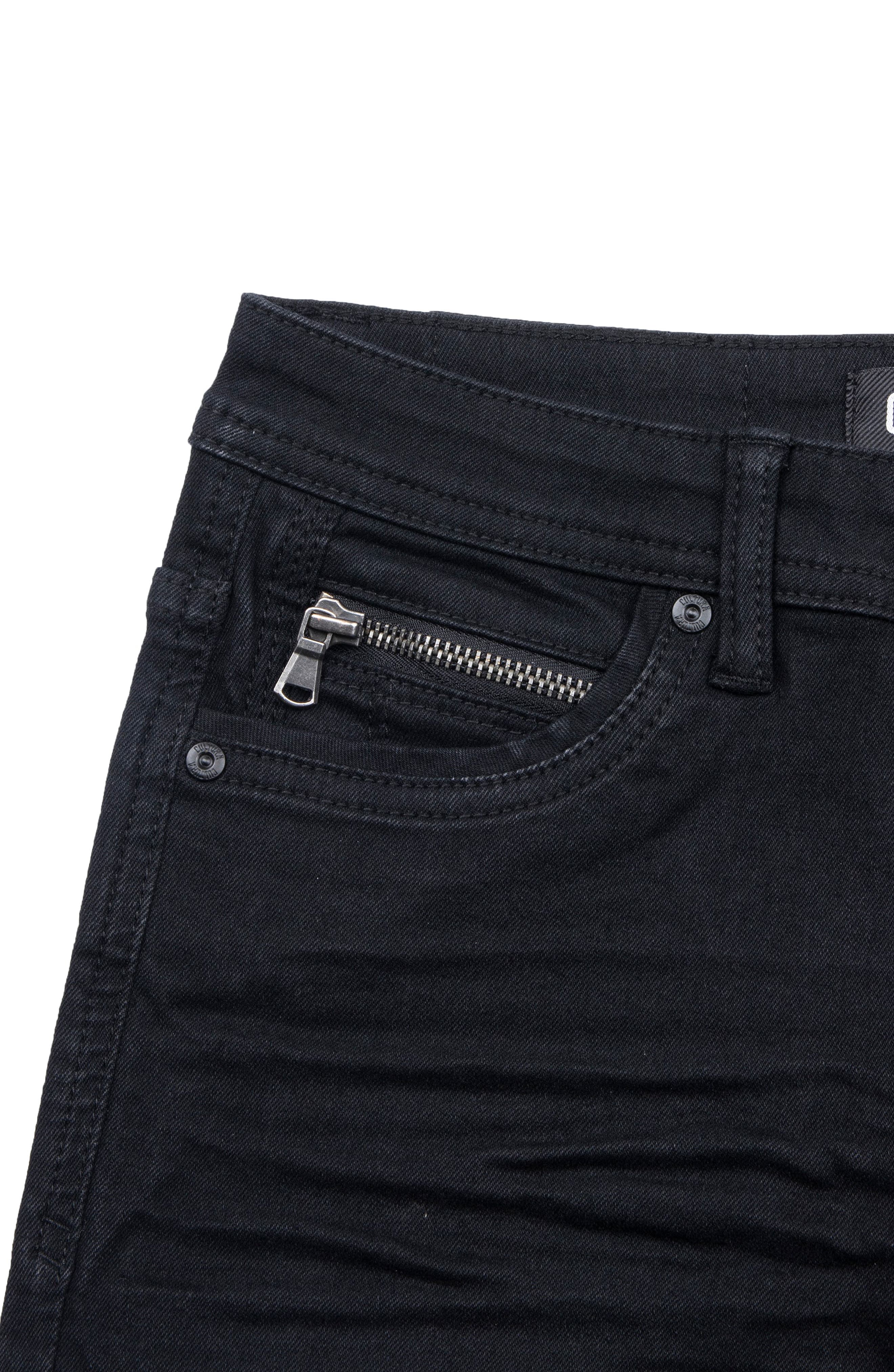 Xray Xray Kids' Cultura Stretch Straight Leg Jeans In Jet