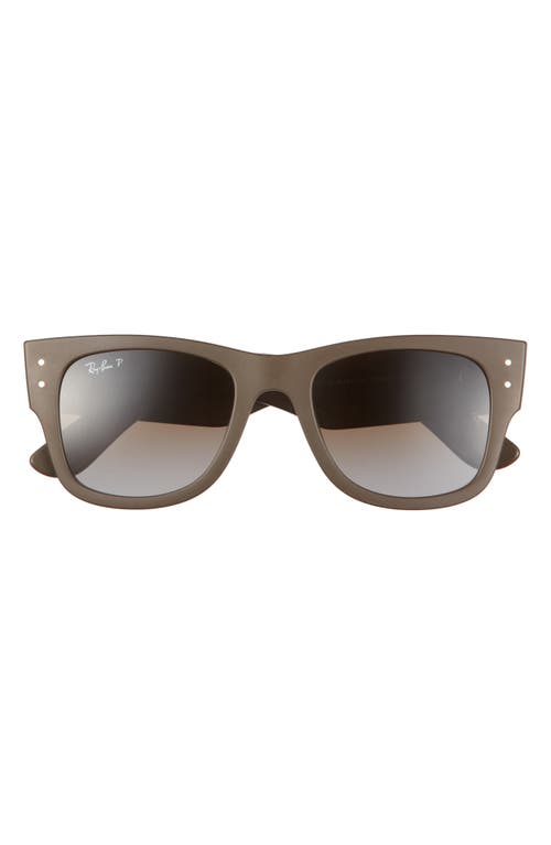 Ray Ban Ray-ban 52mm Square Sunglasses In Brown