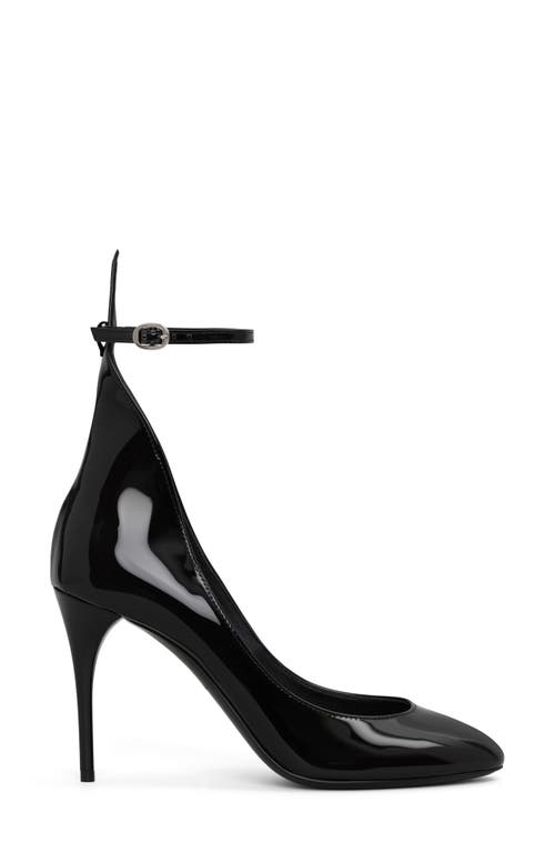 Shop Alaïa Show Ankle Strap Pump In Noir