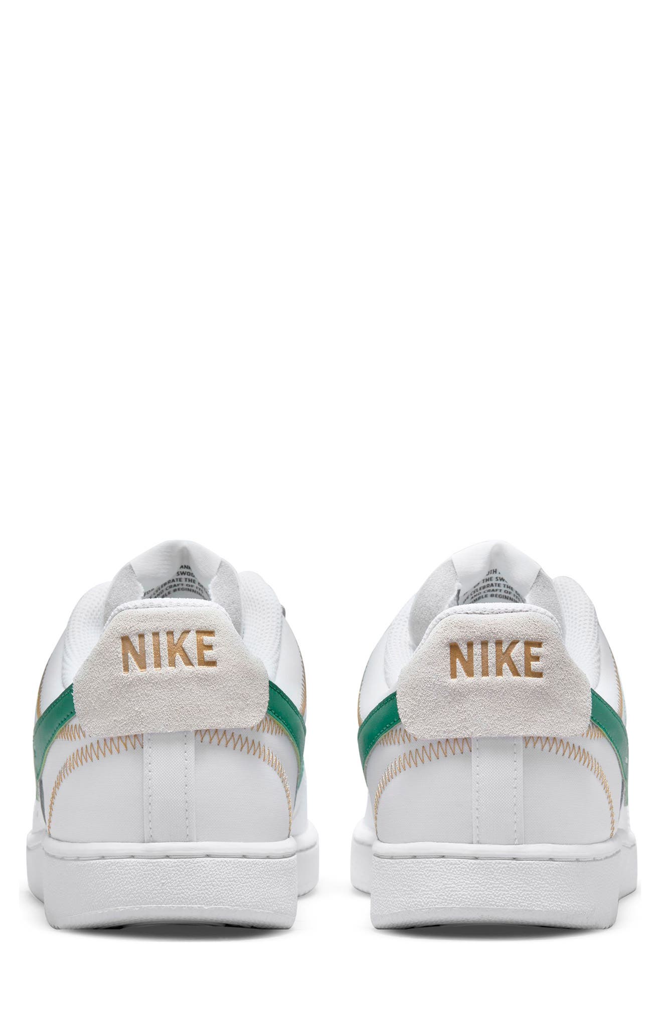 green nike court vision low