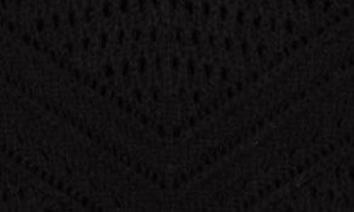 Shop By Design Eliana Openwork Sweater In Black