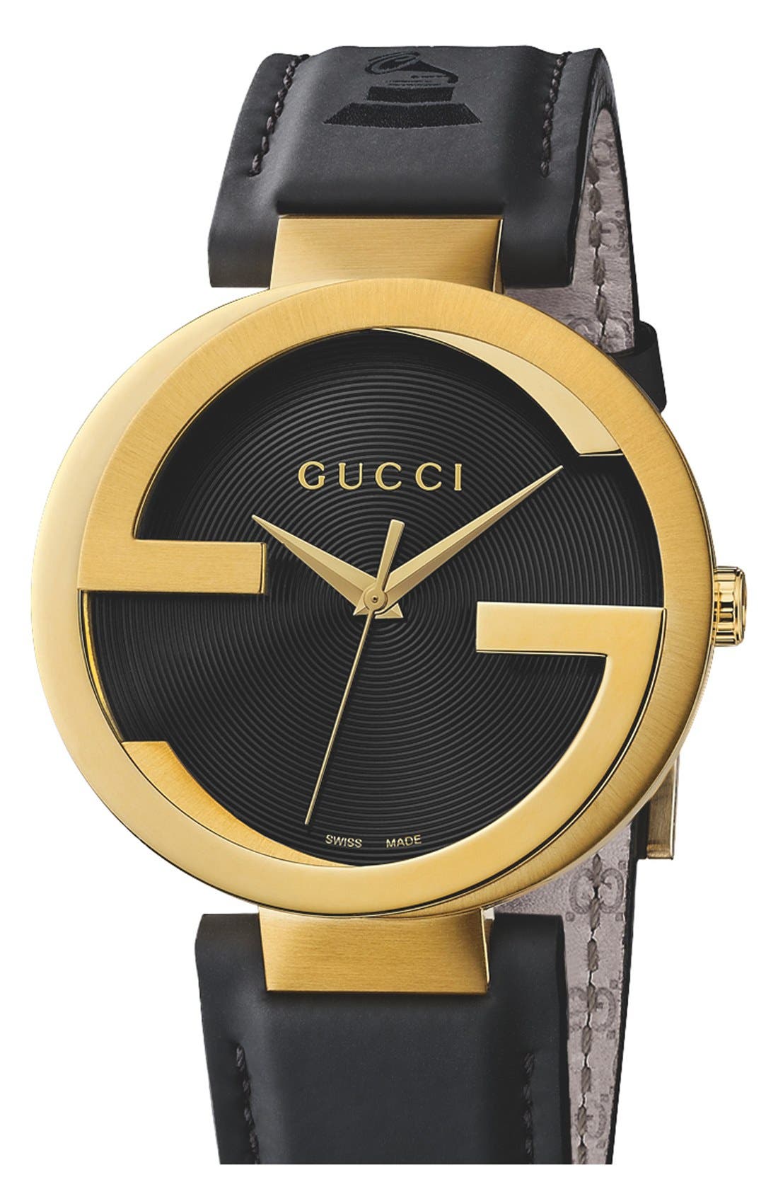 gucci interlocking g watch ladies