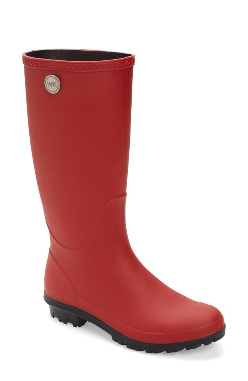 Surrey Waterproof Rain Boot in Red