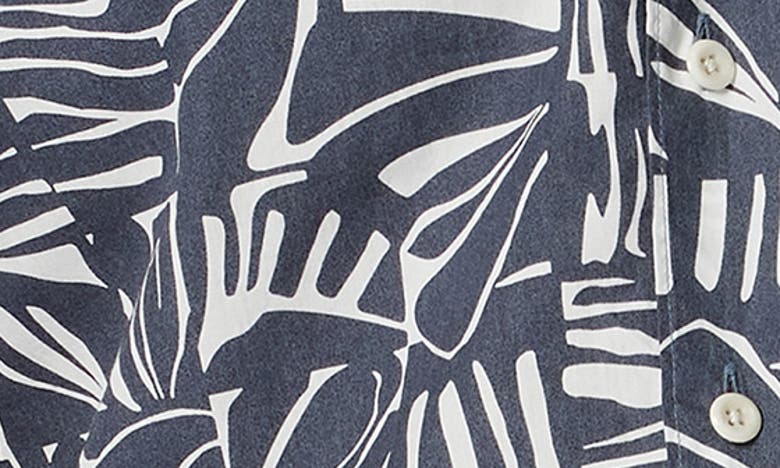 Rodd & Gunn Webber Street Short Sleeve Button-up Shirt In Indigo