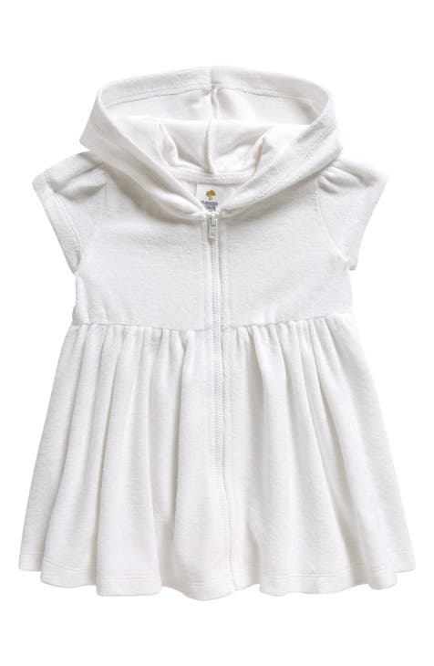 Hooded Terry Swim Cover-Up Dress (Baby)