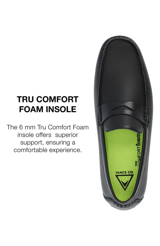 Vance Co. Isaiah Driving Loafer In Black