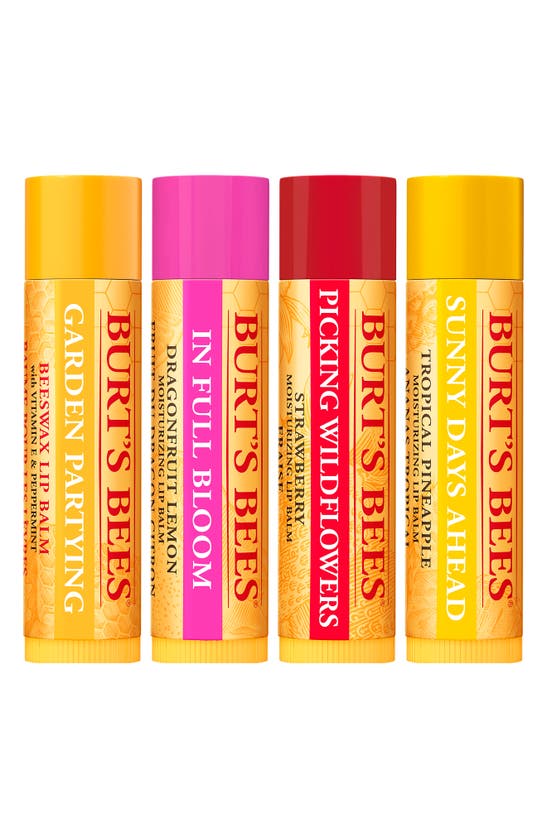 Burt's Bees In Full Bloom Lip Balm Gift Set