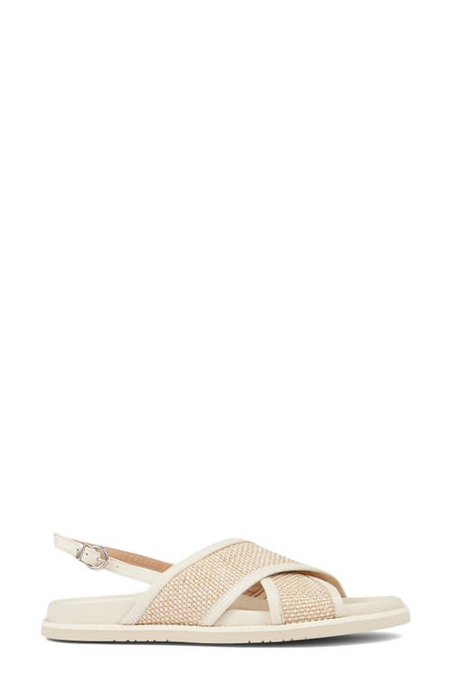 Shop Lk Bennett Noa Slingback Sandal In Ecru