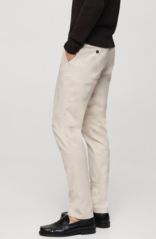 MANGO MANGO SERGE SLIM FIT CHINO PANTS 