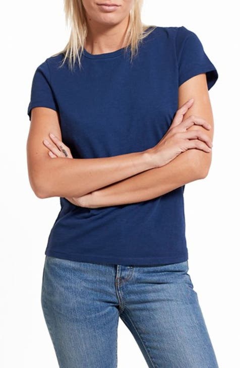 navy blue shirt womens | Nordstrom