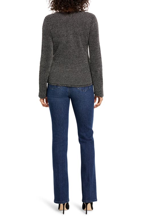 Nic + Zoe Nic+zoe Pixel 4-way Cotton Blend Convertible Cardigan In Neutral Multi