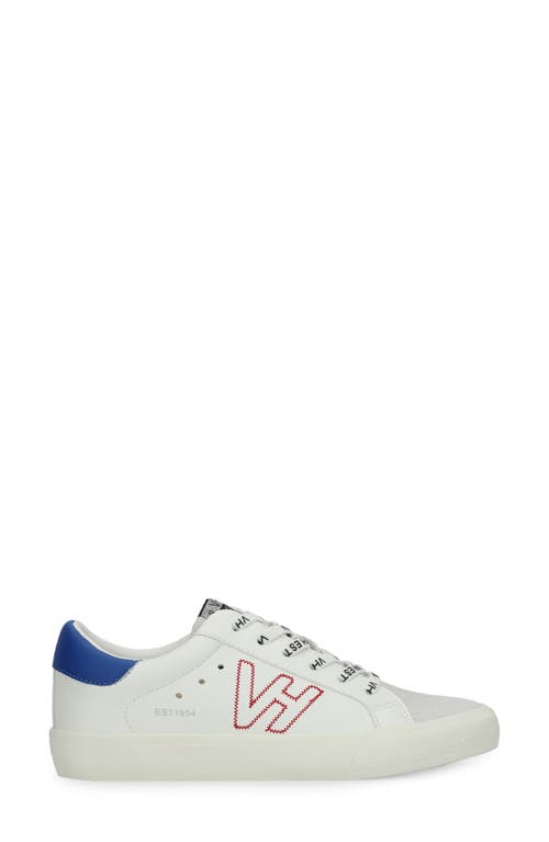 Shop Vintage Havana Starter Sneaker In White/grey/cobalt