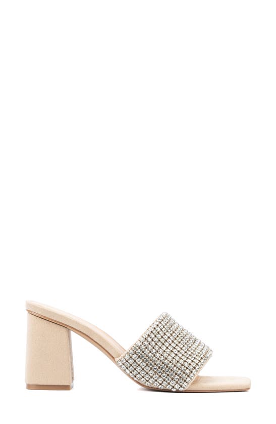Fashion To Figure Serena Embellished Sandal In Nude