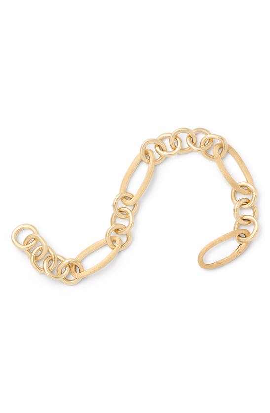 Shop Marco Bicego Jaipur Mixed Link Bracelet In Yellow Gold