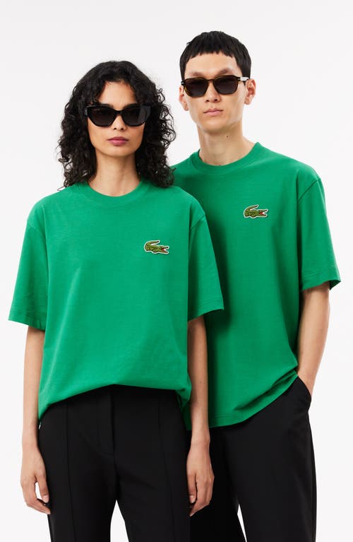 LACOSTE LACOSTE LOOSE FIT COTTON T-SHIRT 