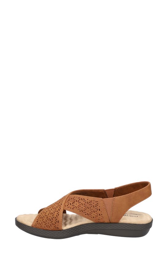 Shop Easy Street Claudia Slingback Sandal In Tan