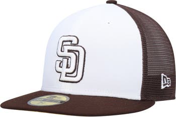 Men's New Era Gray/Brown San Diego Padres Band 9FIFTY Snapback Hat