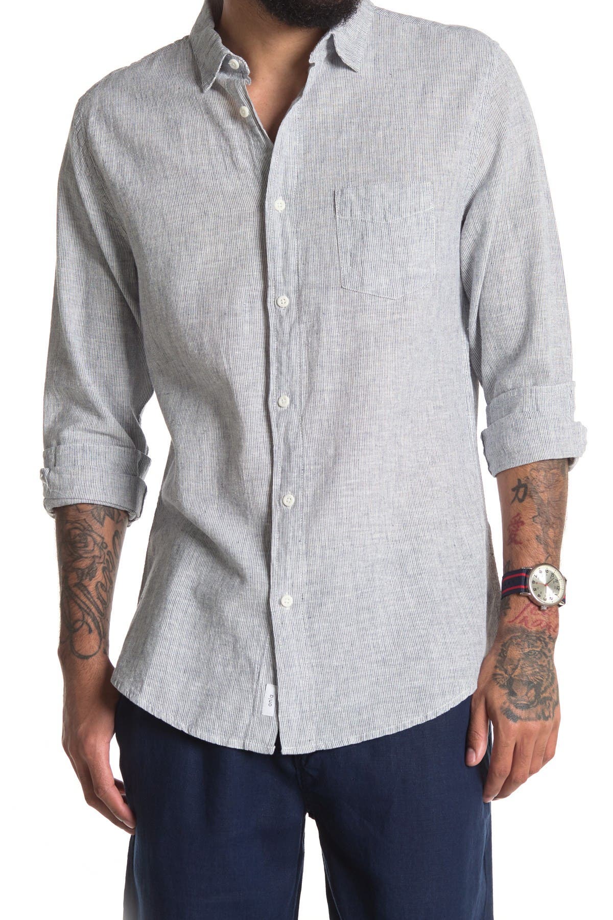 button down shirt casual